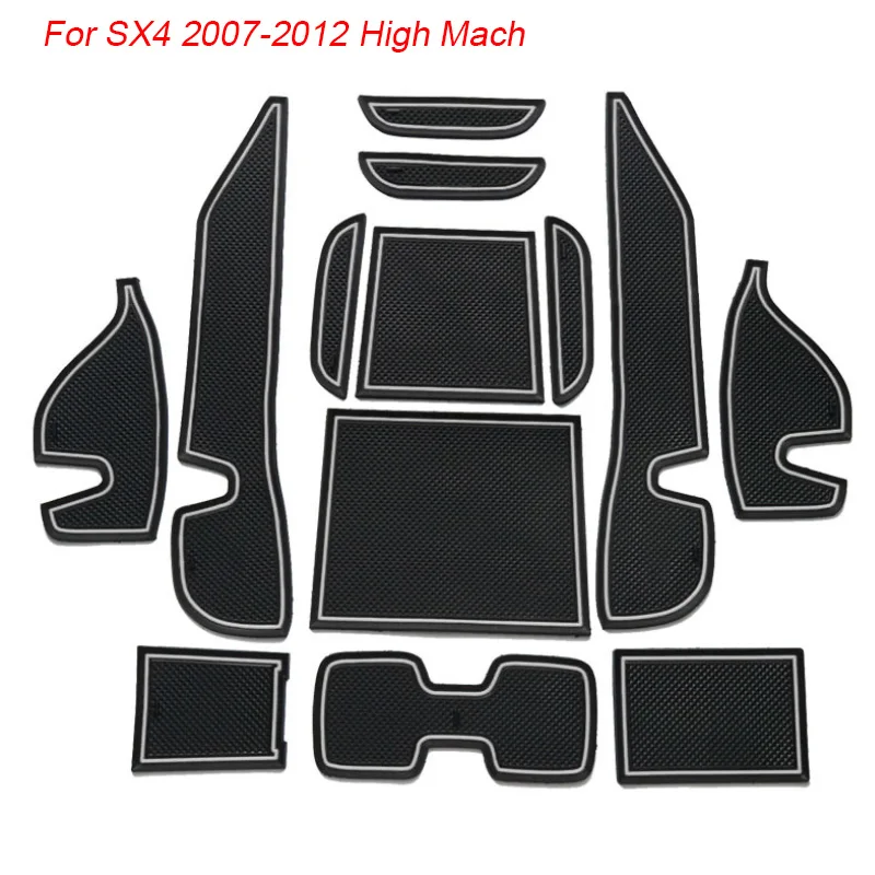 Коврик для ворот 13 шт. латексный нескользящий стайлинга автомобилей Suzuki SX4 2007-2012 |