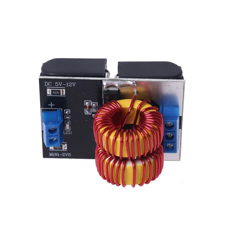 

120W DC 5V~12V Mini ZVS Induction Heating Board Flyback Driver Heater Coil 1XCE