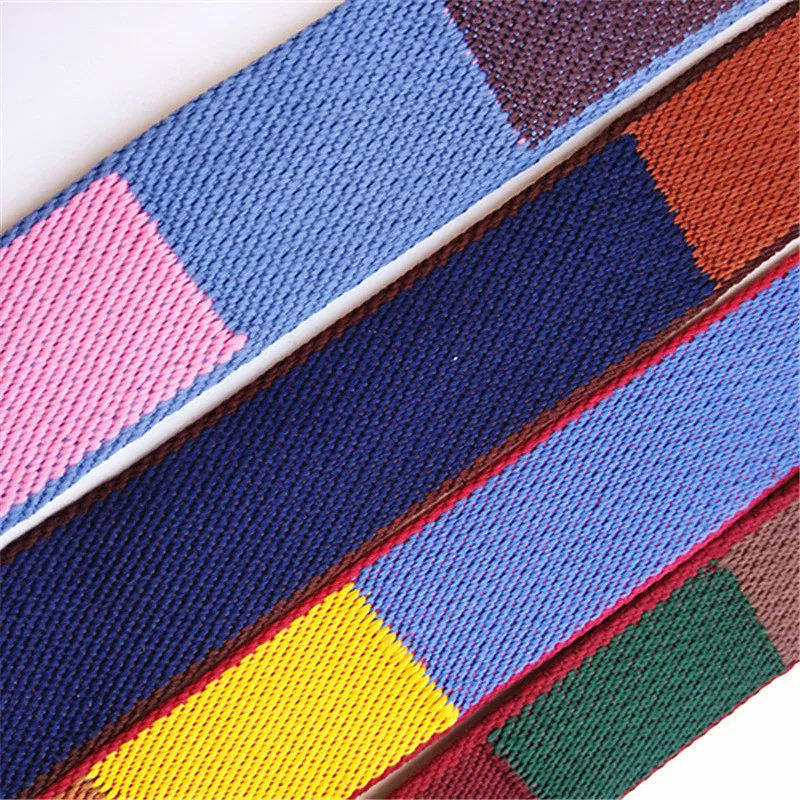 Новый цветной холщовый ремешок HJKL для сумок Регулируемый универсальный