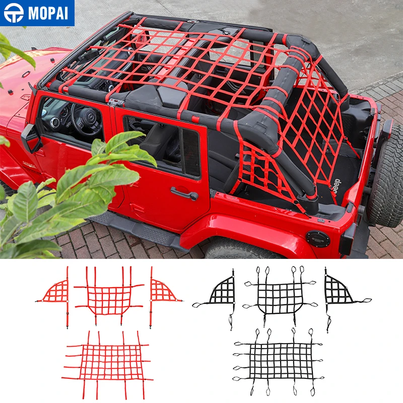 Автомобильный чехол MOPAI для Jeep Wrangler JK автомобильная багажная сетка грузов