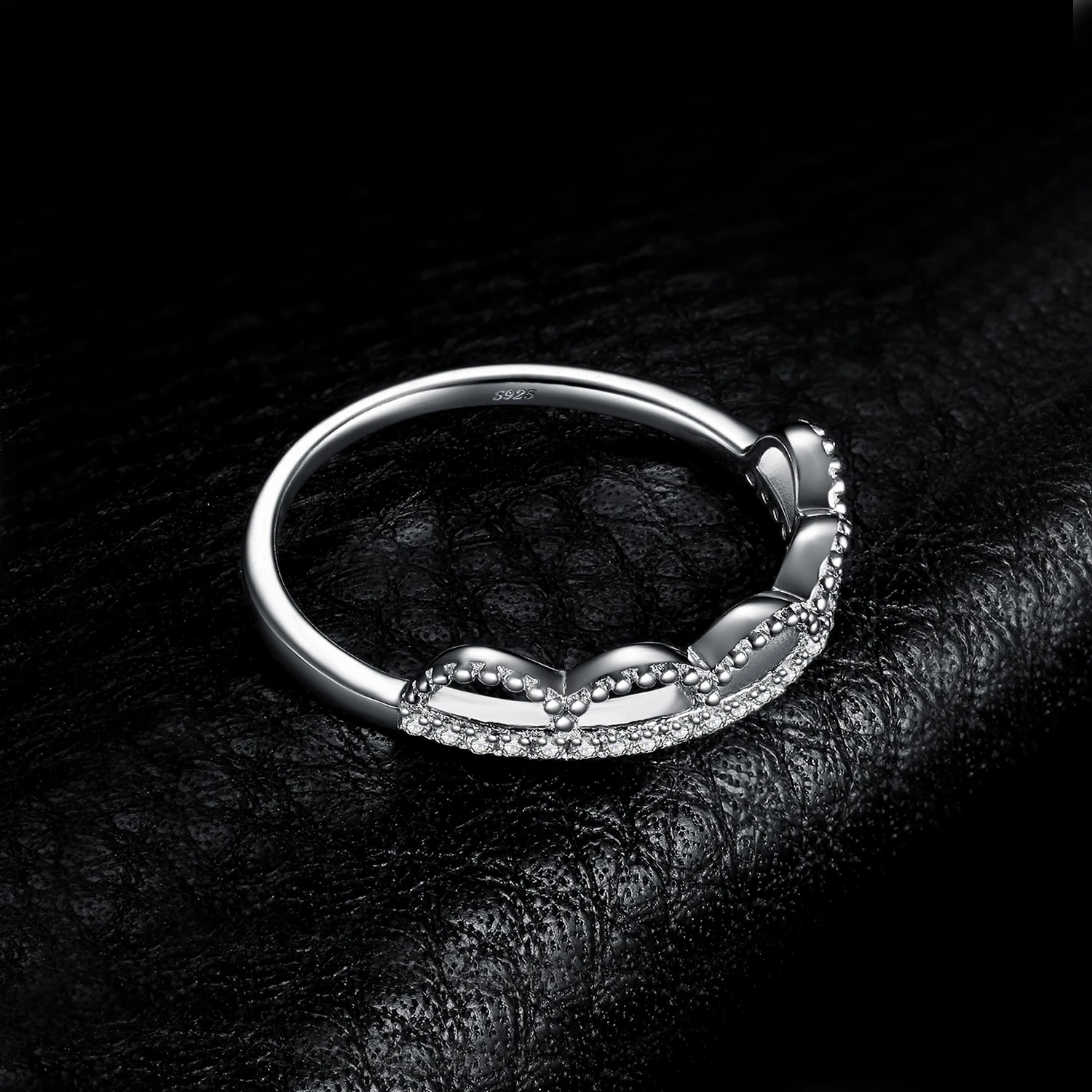 JewelryPalace Королевский queen Корона Цирконий Юбилей обещание обручальное кольцо 925 пробы серебро для Для женщин как красивые подарки