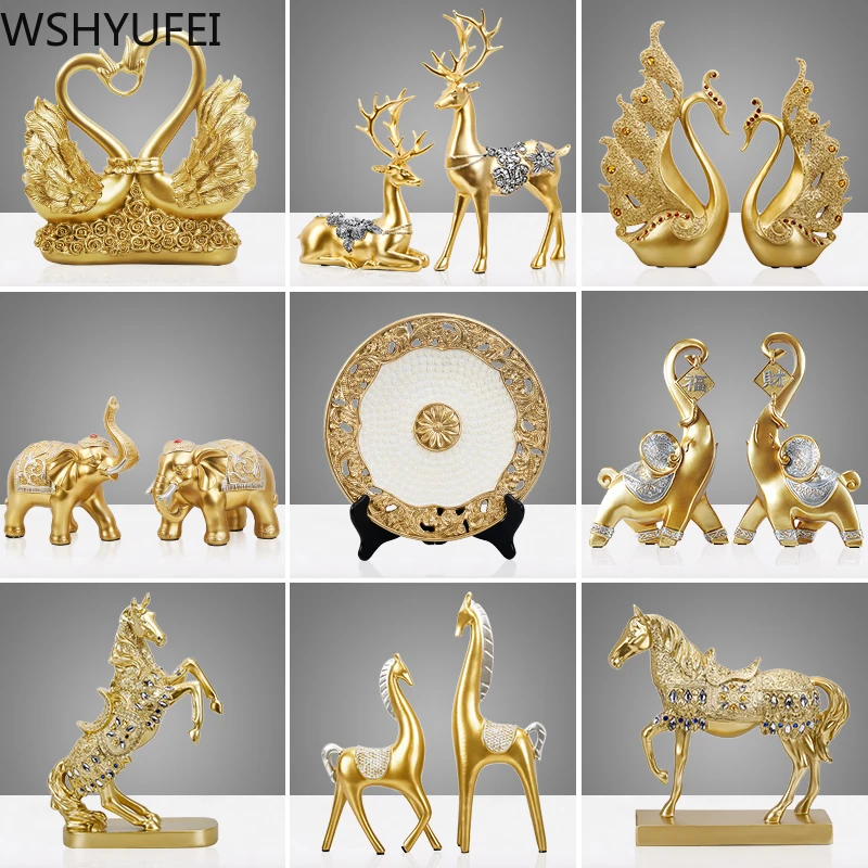 

1 шт. золотое украшение из смолы, свадебный подарок, гостиная, спальня, офис, фотостудия, фото, украшение на стену, украшение для дома