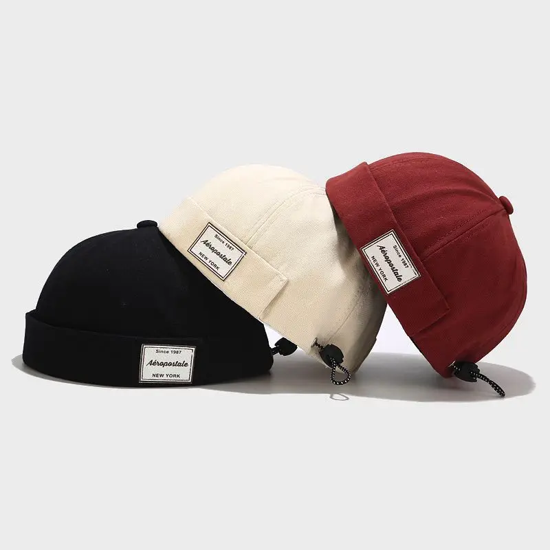 Бейсболка без козырька для женщин и мужчин Осенние вязаные шапки зимние с