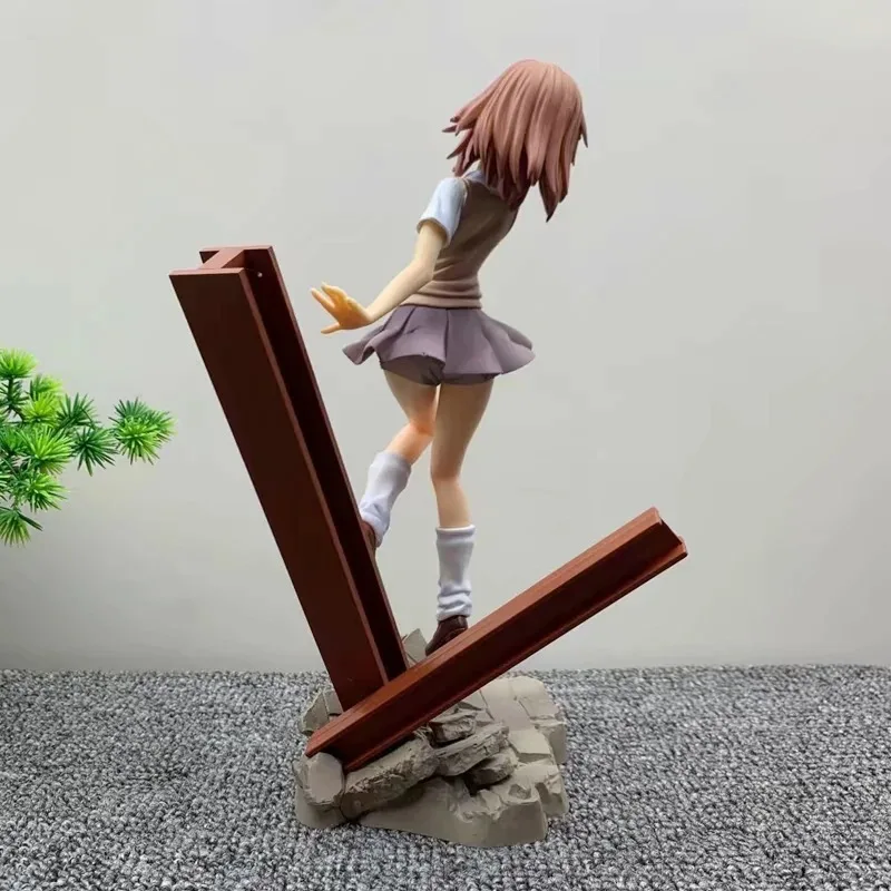 

Anime A Certain Magical Index Mikoto Misaka PVC Action Figure Anime Sexy Girl Figure Model Toys Collection Doll Gift
