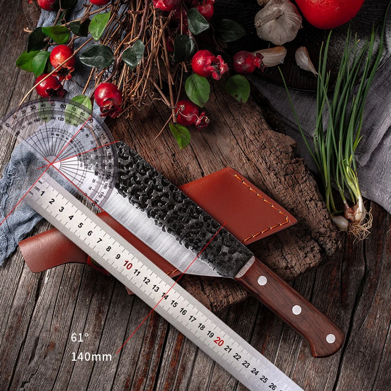 

Kitchen Boning Knife Handmade Fishing Knife Meat Cleaver Outdoor Cooking Cutter Stainless Steel Butcher knife Cutter