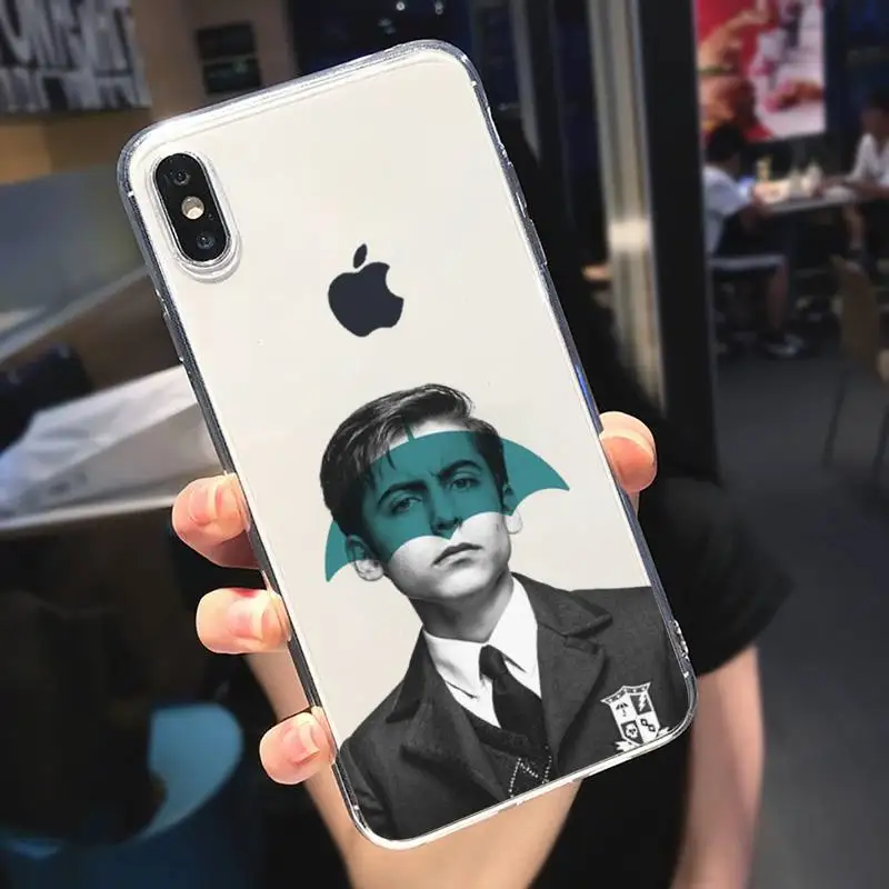 

The Umbrella Academy American TV series Phone Case Transparent soft For iphone 5 s c se 6 6s 7 8 11 12 plus mini x xs xr pro max
