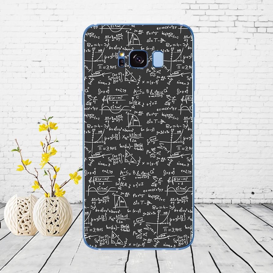 150DD математическое уравнение физическая формула Прозрачный чехол для Samsung Galaxy S6 S7
