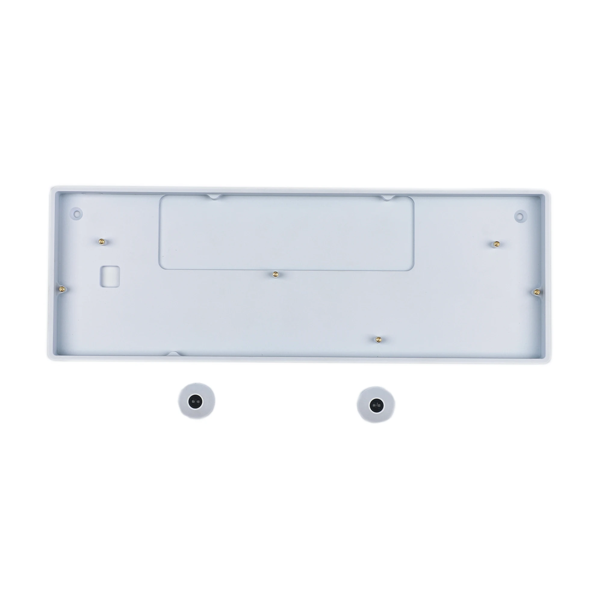 

Оптовая продажа, анодированный алюминиевый чехол GH60 с ЧПУ для 60% механической игровой клавиатуры, совместимый с GK61x GK64x Pok3r