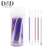 50pcs heat erasable fabric marking pens for tailors sewing quilting dressmaking heat erasable pens sewing supplies 5 colors