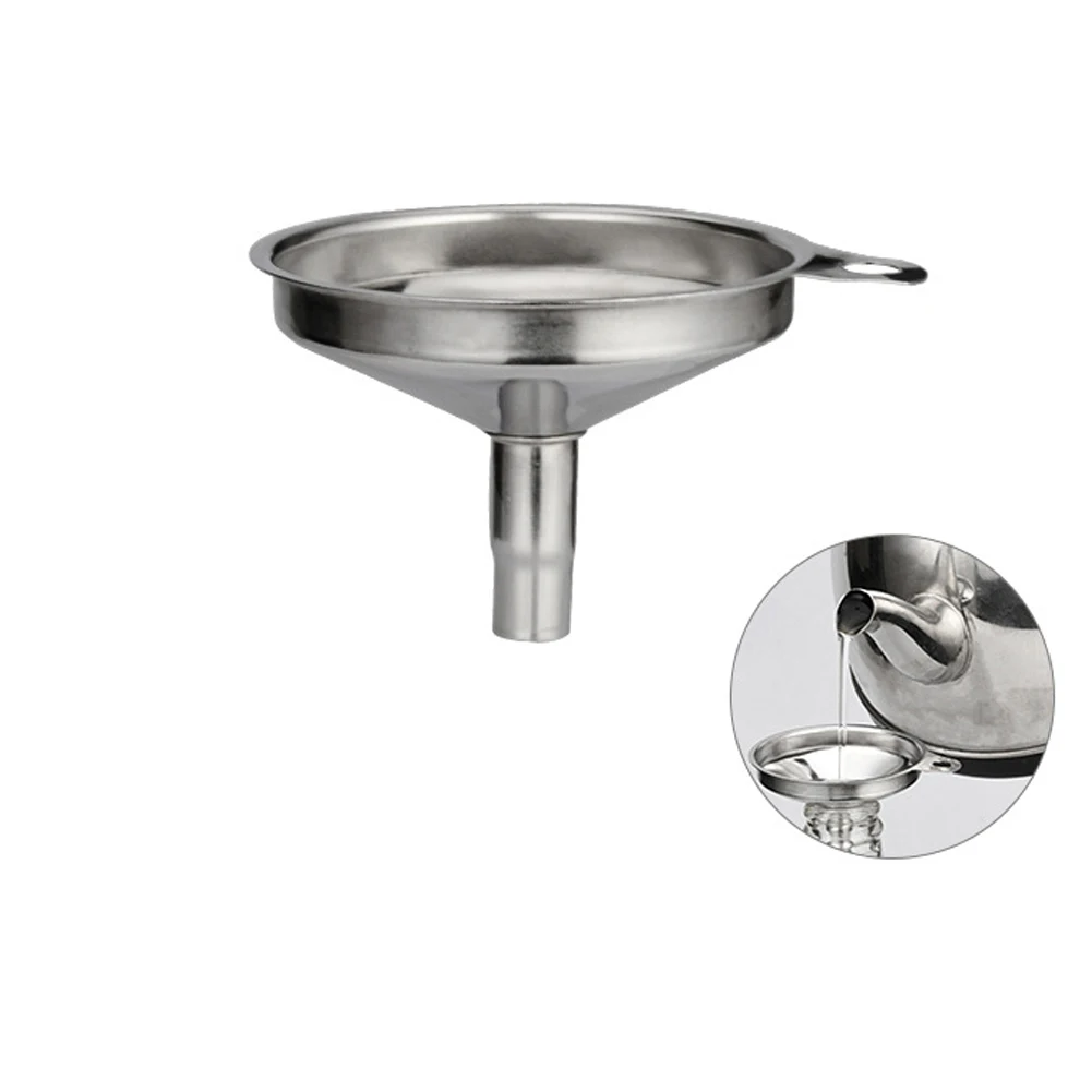 Консервирующие кухонные инструменты. Мини фляжка с воронкой из нержавеющей