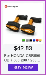 Для Honda CBR600RR 03 04 CBR600 RR 2003 2004 CBR 600 43 мм руль для гоночного велосипеда мото регулируемая вилка ручка бар гонщик мотоцикл
