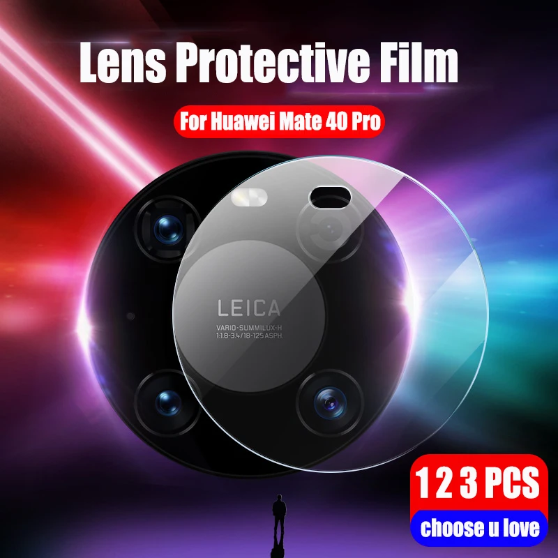 

Back Camera Lens Clear Screen Protector For Huawei Mate 40 Pro Plus Protective Film Tempered Glass For Huawei Mate 40 RS 40Po 5G