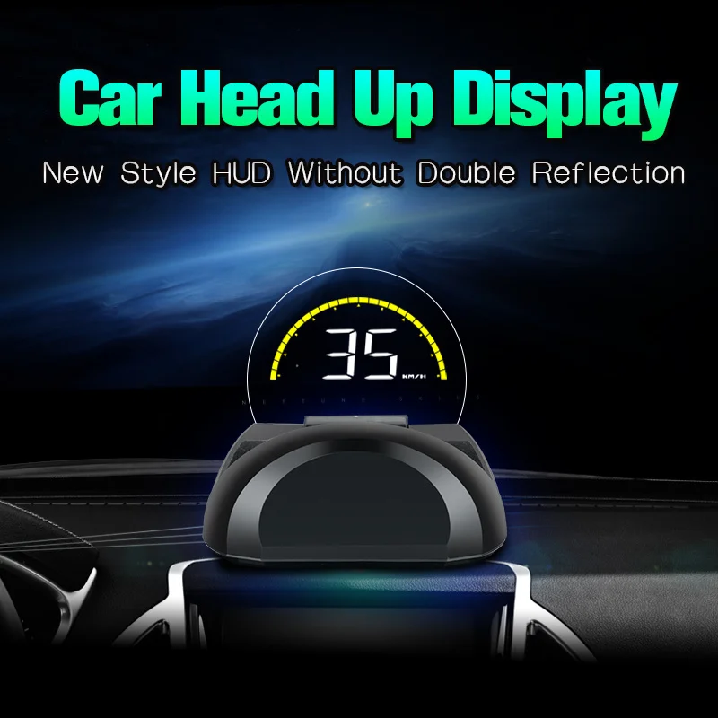 HUD C700 Display Car Head Up OBD OBD2 Projector Digital Speedometer Speed Security Alarm | Автомобили и мотоциклы