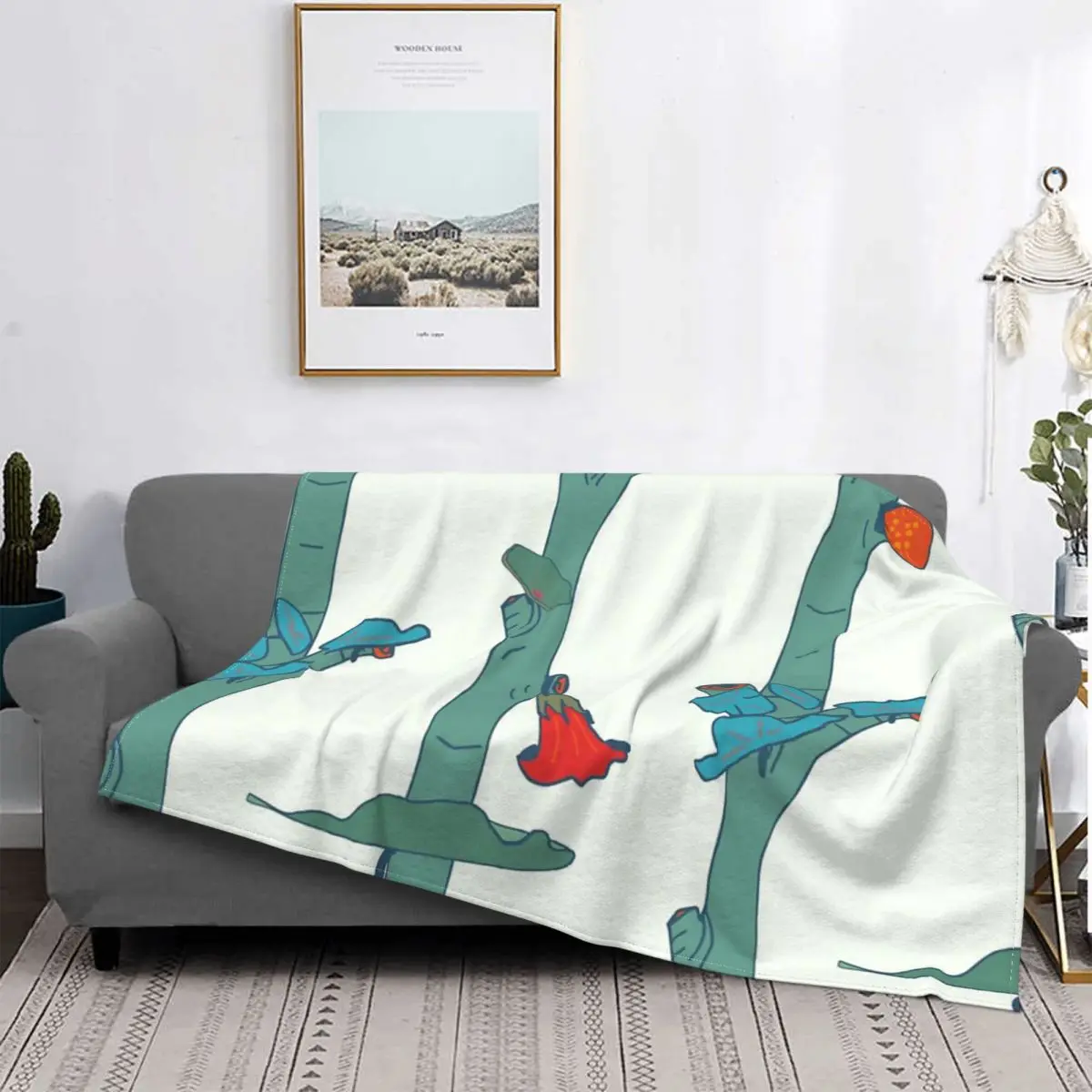 

July-Manta con capucha para bebé, colcha a cuadros, ropa de cama de algodón