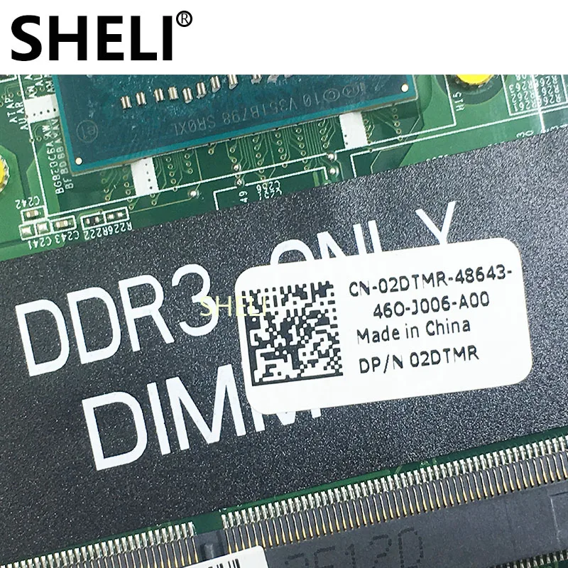 Dell Inspiron 13Z 5323     DDR3 02DTMR CN-02DTMR  I5-3337U