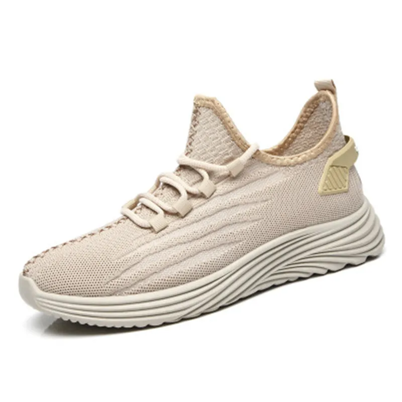 

Fashion Men Sneakers Mesh Casual Shoes Lac-up Mens Shoes Lightweight Vulcanize Shoes Walking Sneakers