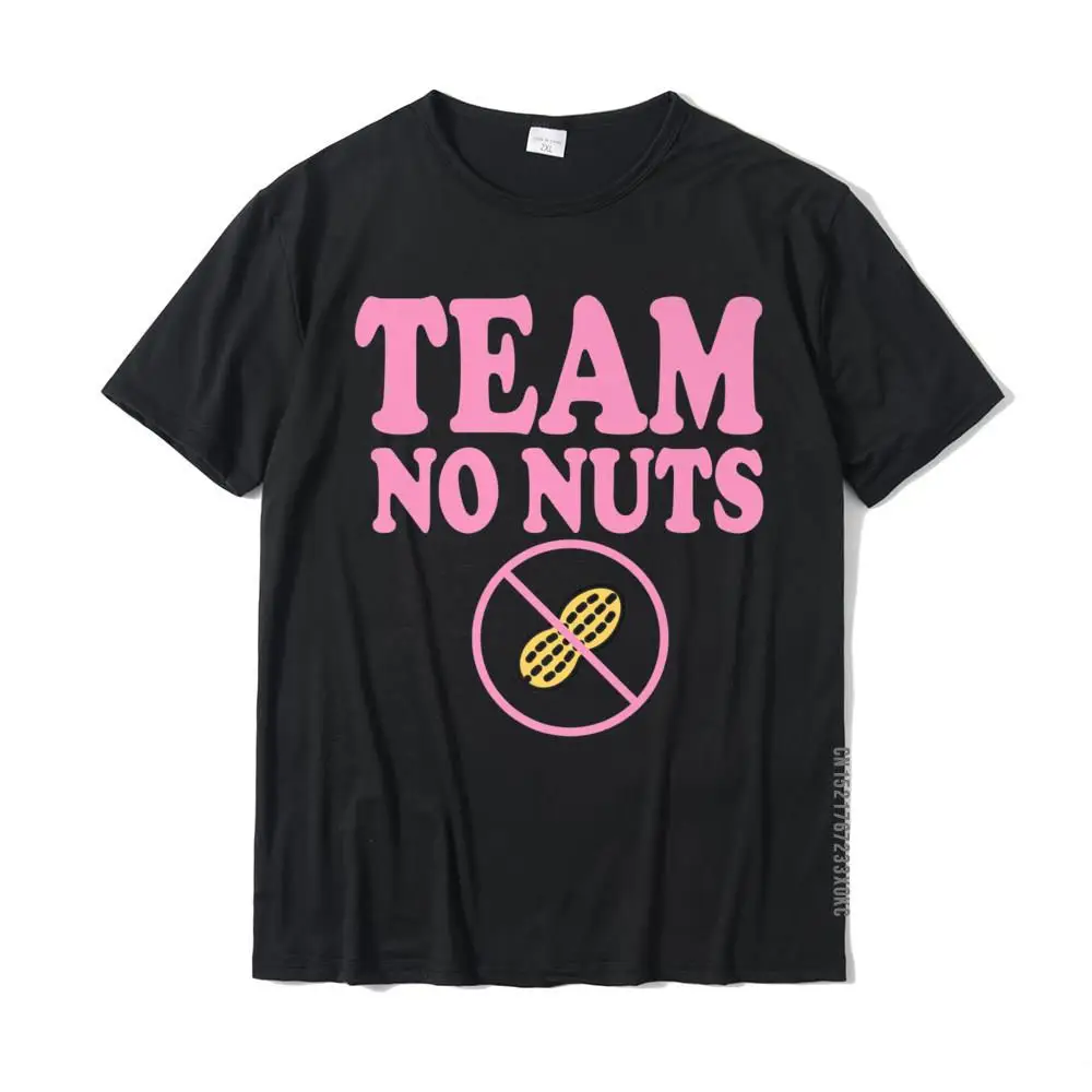 

Funny Team No Nuts - Team Girl Gender Reveal Party Idea T-Shirt Tops Tees Retro Custom Cotton Men's T Shirts Custom