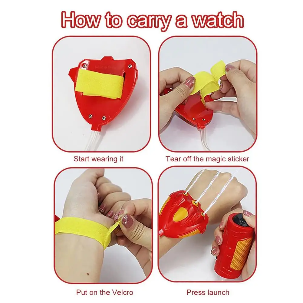 Water Wrist Sprinkler For Kids Outdoor Pool Bath Toy Summer Game Toys Christmas Birthday Gifts Children | Игрушки и хобби