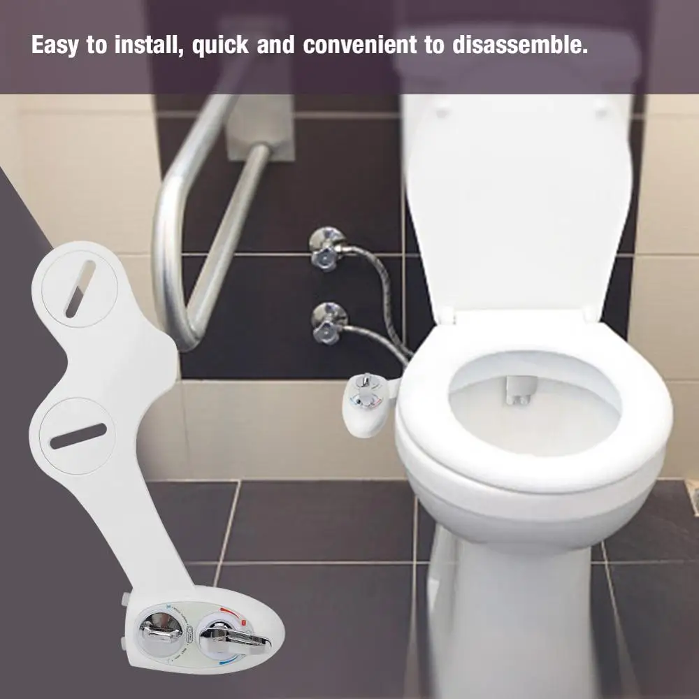 Биде для унитаза двойная насадка туалета сиденья набор инструментов