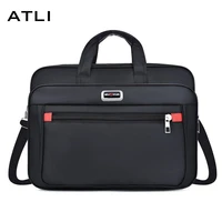 waterproof men briefcases business computer lawyer handbags portable shoulder laptop office bags for men 2021 messenger bag
