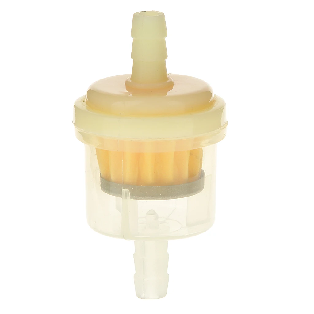 

4pcs Gas Fuel Filter for 8mm Motorcycle Fuel Hose ABS Plastic