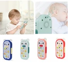 Имитация маленького медведя, имитирующий музыку светильник лый телефон для мальчиков и девочек