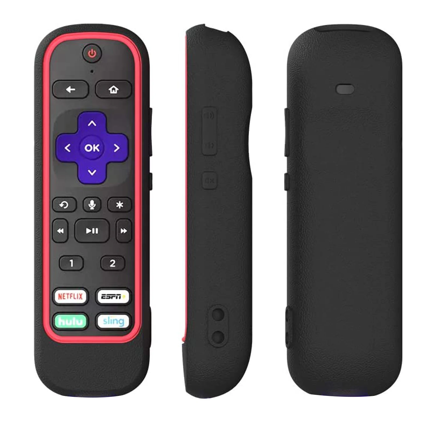 Защитный чехол для пульта дистанционного управления ROKU U7 Pro 2020/2019 Ударопрочный