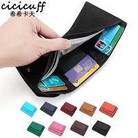 womens wallets and purses genuine leather fashion fold small money bag rfid mini wallet luxury design purse with coin pocket