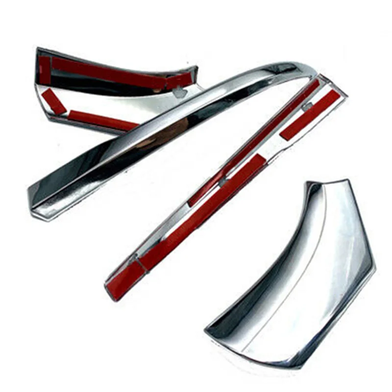 4 шт. ABS хромированное боковое зеркало заднего вида декоративная накладка для Toyota