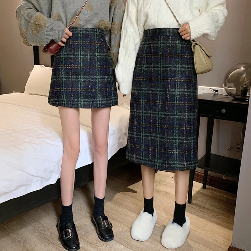 2019 Женская Осенняя драпированная плиссированная элегантная длинная юбка Зимняя