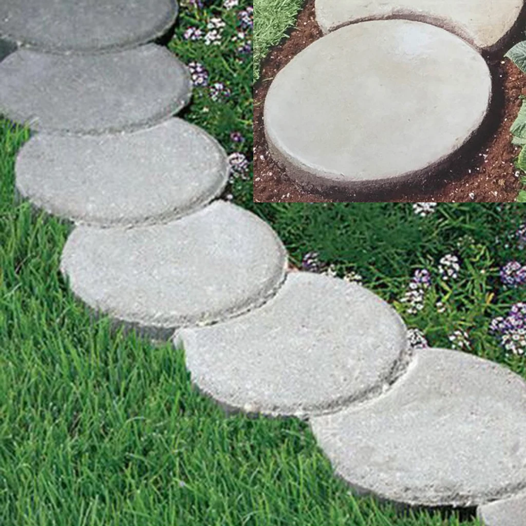 DIY дома патио ходьбы производитель шаговый камень асфальтоукладчик плесень