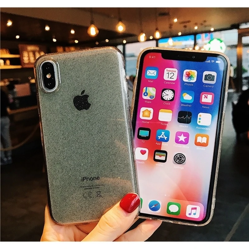 Прозрачный чехол FeelMe в виде капли воды для IPhone12 Pro Max мягкий силиконовый 11 6 8Plus XR XS