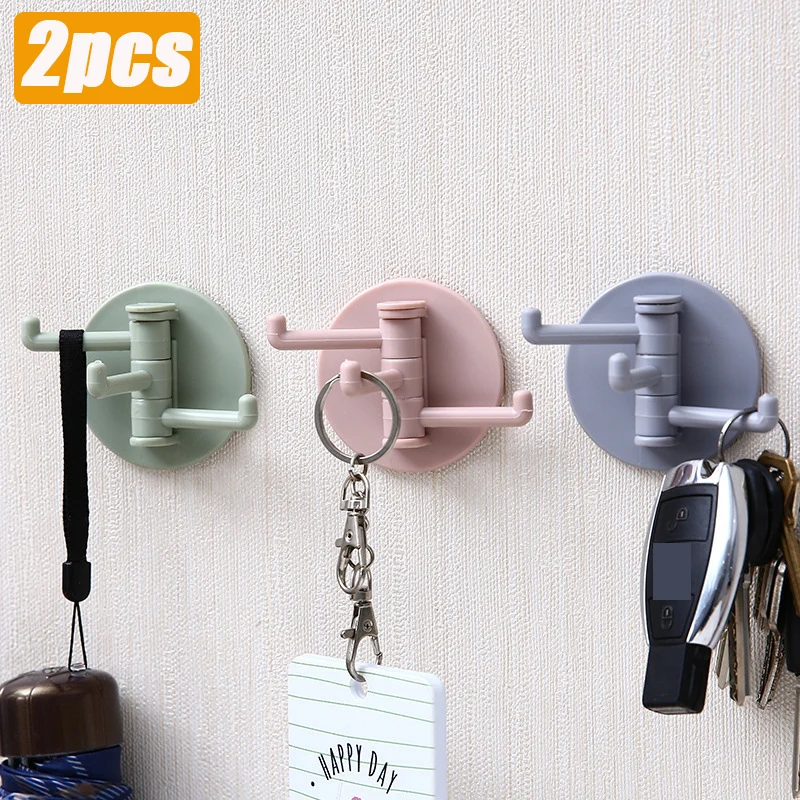 Многофункциональные крючки для хранения в ванной комнате настенная дверная