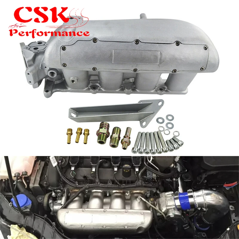 Литой впускной коллектор подходит для Mazda 3 MZR Ford Focus двигатель Duratec 2.0L 2.3L |