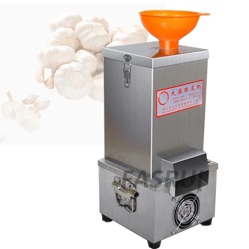 

Stainless Steel Electric Garlic Peeler Machine Automatic Dry Garlic Peeling Machine Commercial Peeler 220V