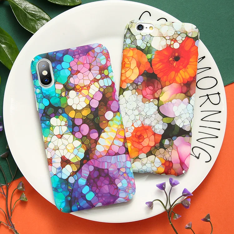 KISSCASE PC Case For Xiaomi Redmi Note 7 9 8 Lite Play Flower Rose Phone Cover Remi Soft Back Fundas |