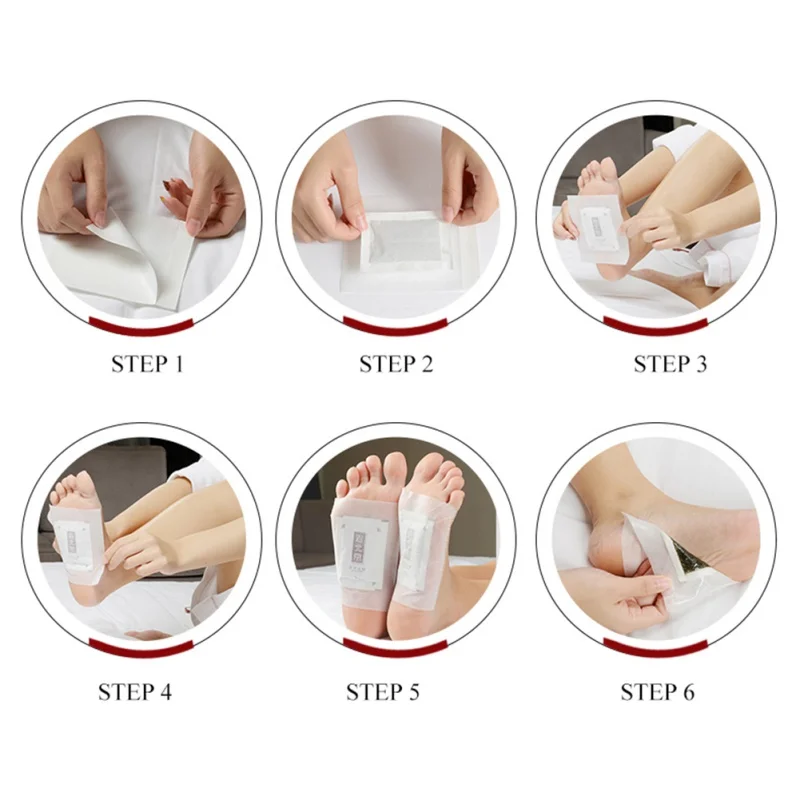 Пластырь для ног имбиря 10 шт./кор. новинка 2019 облегчение боли в крови при