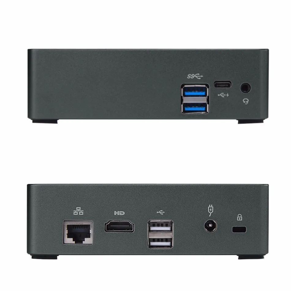 Мини-ПК DDR4 16 ГБ ОЗУ 512 M.2 SSD Nuc карманный компьютер Intel Core i5 8250U windows 10 Pro