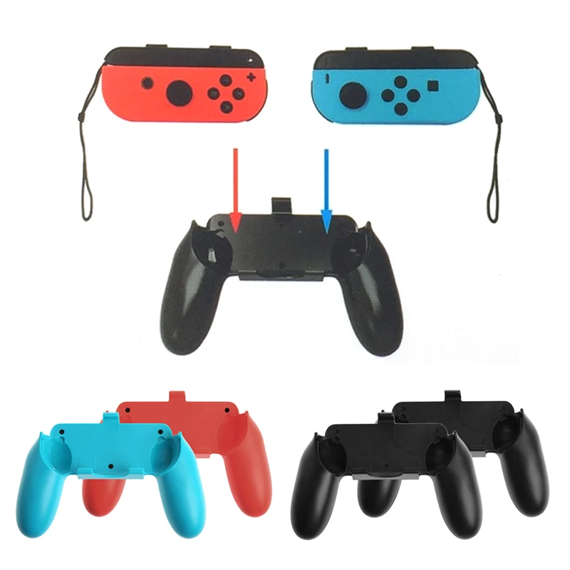 

100 pcs Controller Grip For Switch For JoyCon Left and Right Controller Gamepad Handle Stand Holder Protector