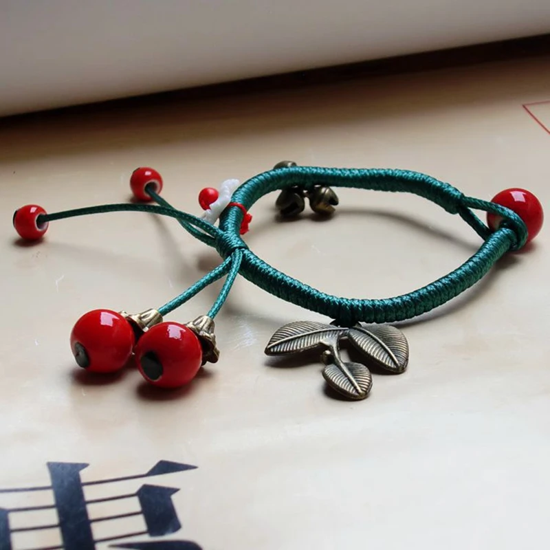 С цветами и стразами для женщин Керамика ручной работы DIY Браслеты предметы