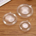 Форма для изготовления бомбочек для ванны, плоская, круглая, 1 набор, 13, пластиковая, заполняемый мяч, орнамент, форма для рождественских шаров, для домашнего декора сделай сам