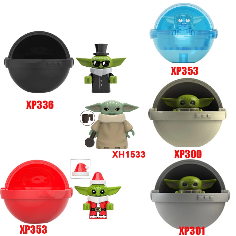 

XP300 XP301 Movies Series DIY Building Blocks Kids Toys Educational For Children Boys Movies Figures Head Bricks Gift