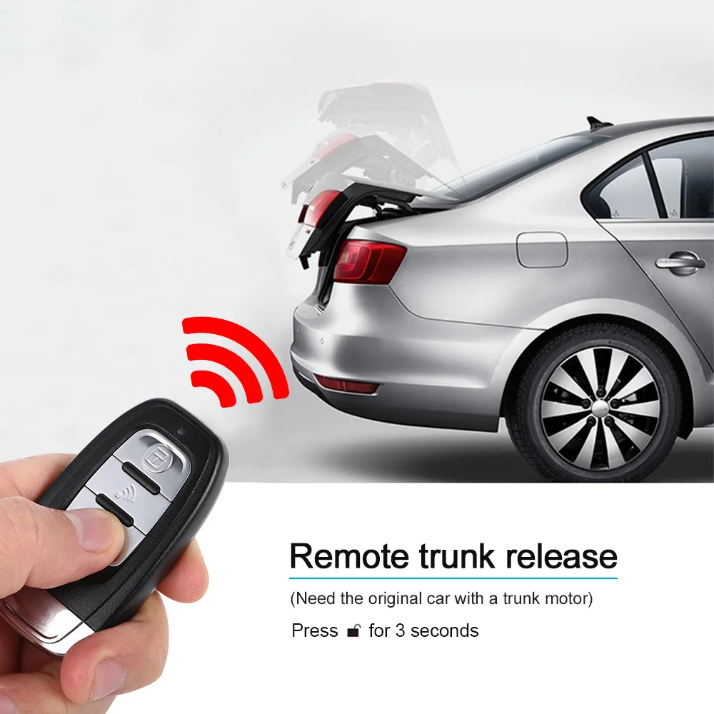 KKMOON Universal Smart Key PKE Passive Keyless Entry Car Alarm System engine start button Remote Engine Start Open | Автомобили и
