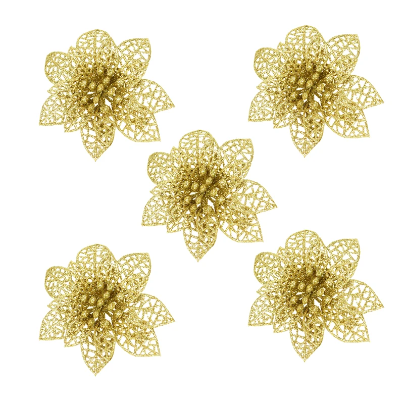 

Розовые искусственные цветы ZQCXLD для Рождества