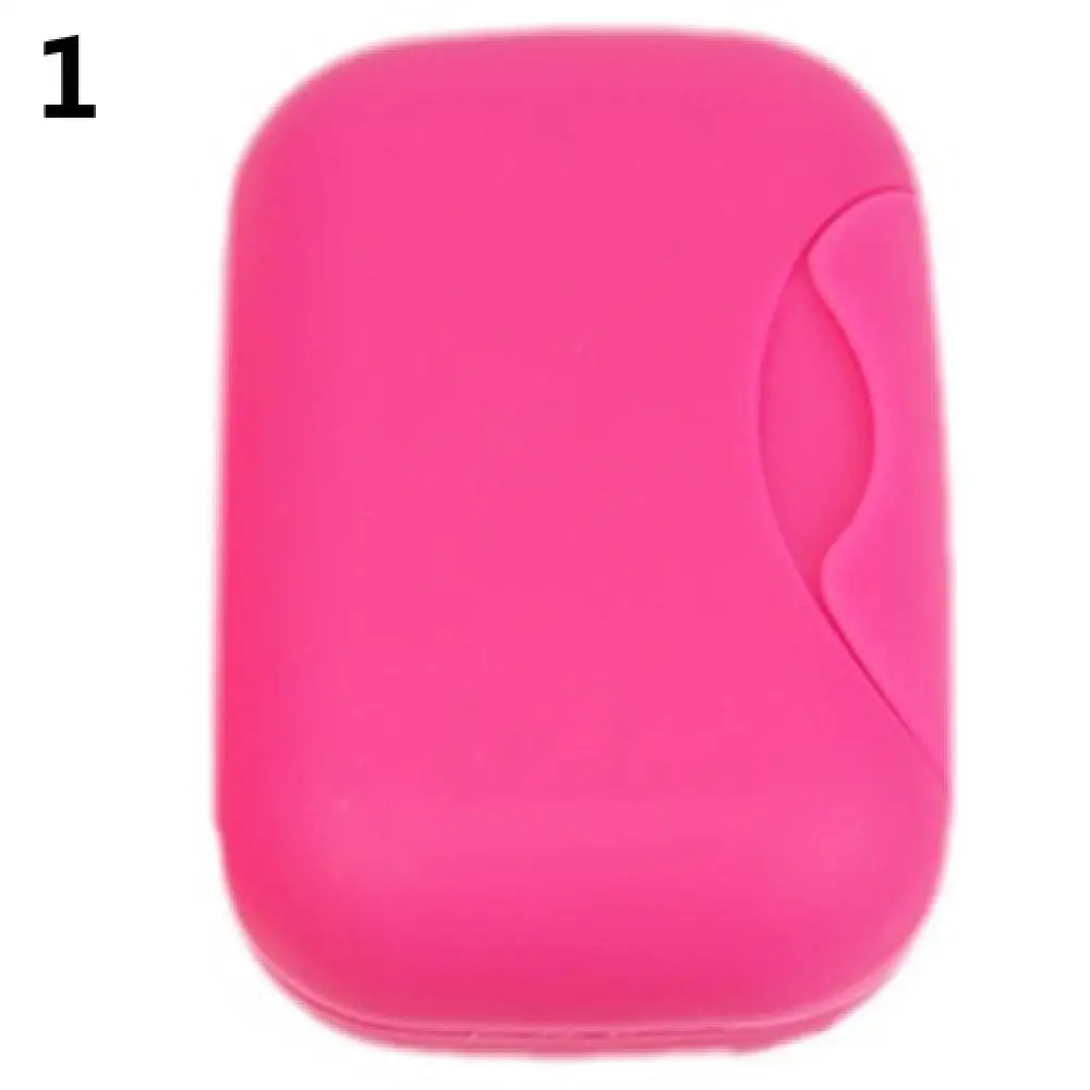 

Candy Color Travel Soap Dish Box Portable Case Holder Container Bathroom Tool