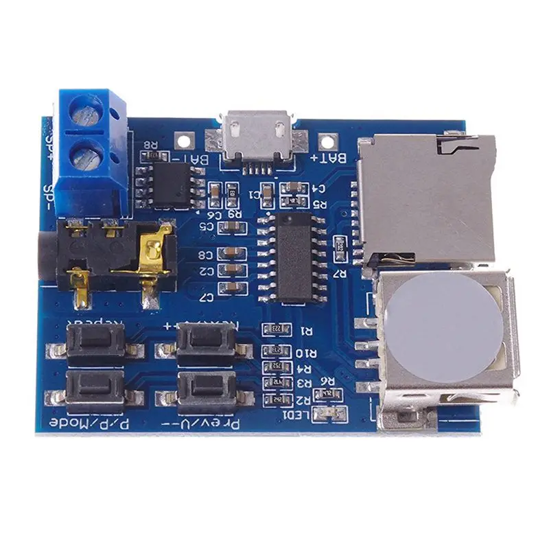 Mp3 Lossless Decoders Decoding Power Amplifier Player Audio Module Decoder Board support TF Card USB | Электроника