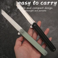 g10 portable folding knife outdoor camping self defense knife hunting knife multifunctional folding knife edc knife