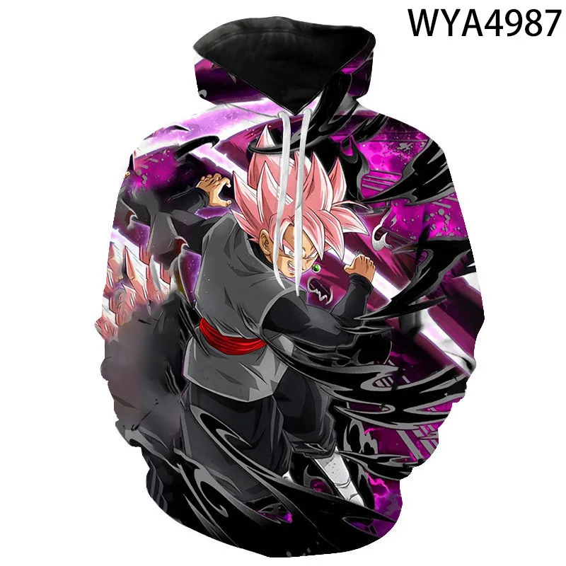 

Hoodies Men Women Children Anime Dragon Sweatshirts Cool DBZ 3D Print Pullover Streetwear Casual Boy Girl Kids Fashion Jacket