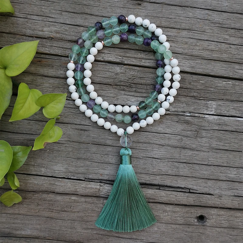 Бусины из натурального камня 8 мм флюорит ховлит зеленый успокаивающие