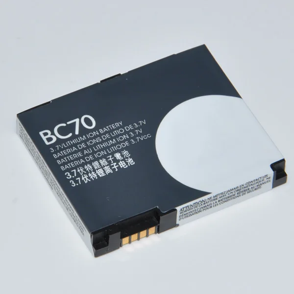 Ооз оригинальный Высокое качество 1000 мА/ч Батарея BC70 для Motorola MOTO A1800 E6 A1890 Z8 Z9 Z10 V750